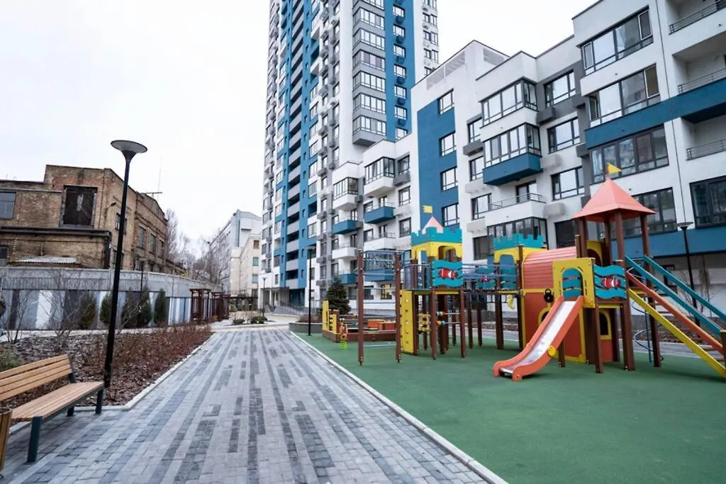 Loft Studio Near Smart Plaza Polytech, Center Kiev Appartamento